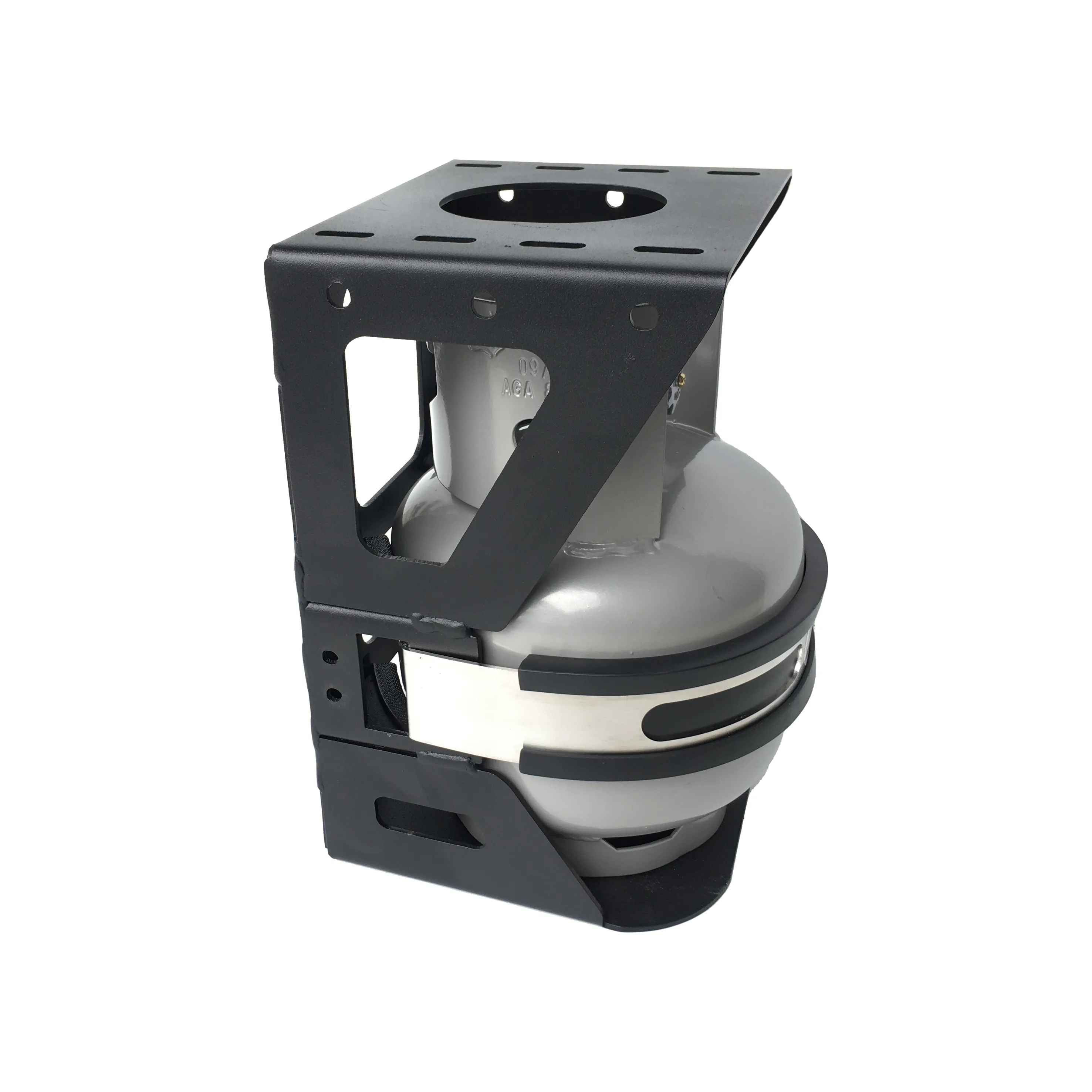 2kg Gas Bottle Holder REAR or TOP MOUNT