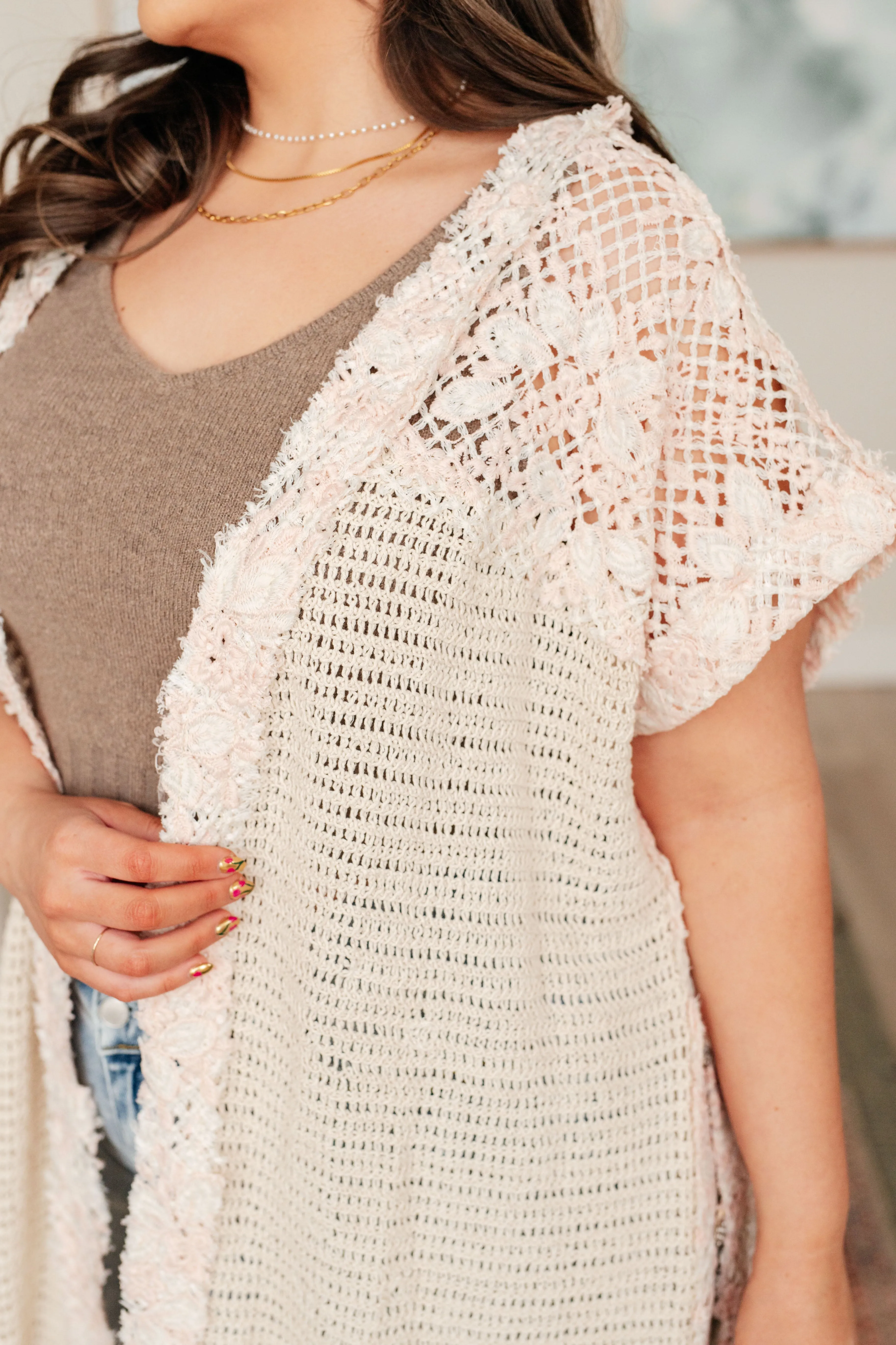 A Little Defiant Crochet Duster Kimono