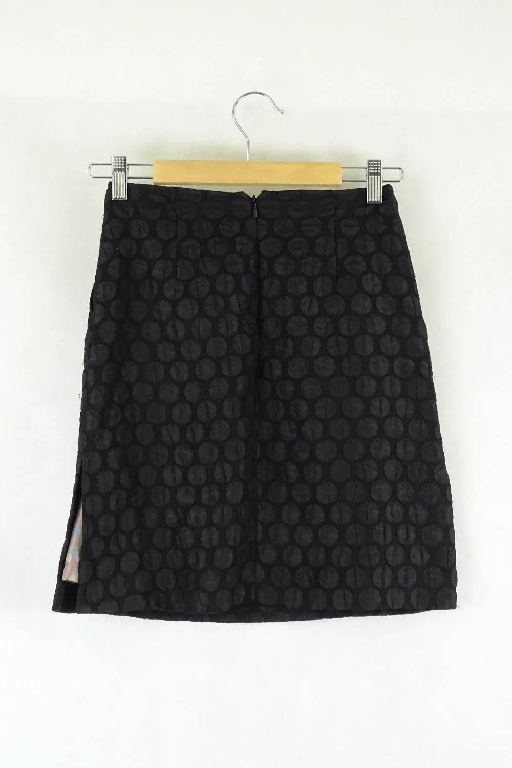 Alannah Hill Polka Dot Black Skirt 6