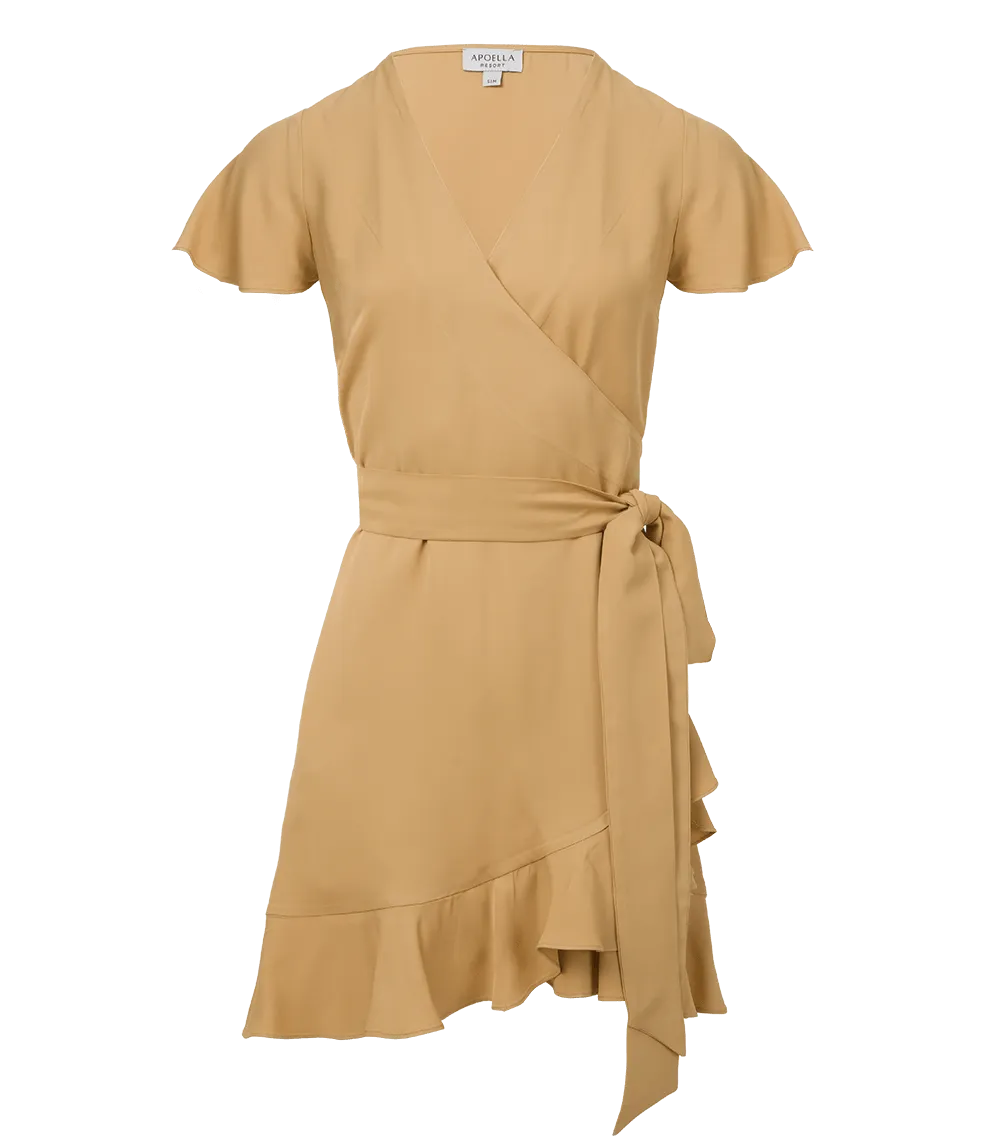 Amalia Mini Wrap Dress