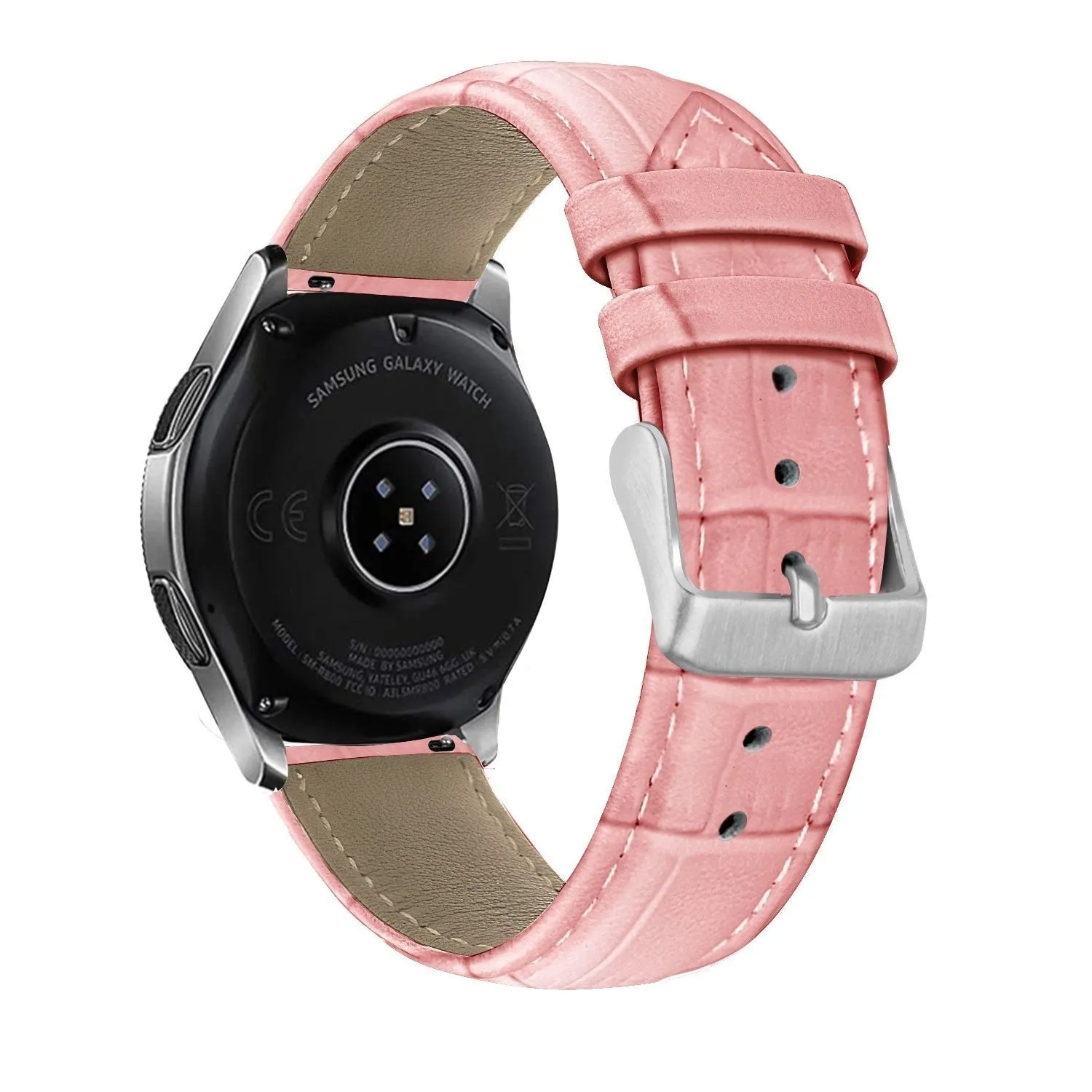 Amazfit GTR Mini Leather Strap Crocodile Grain (Pink Sand)