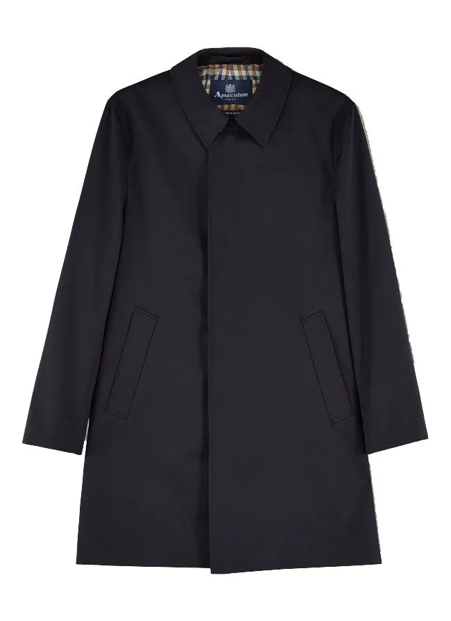 Aquascutum of London Trench Navy Blu