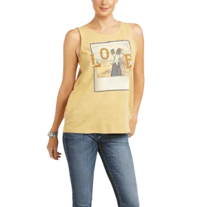 Ariat Women's Sleeveless Love Gold Tank-Top