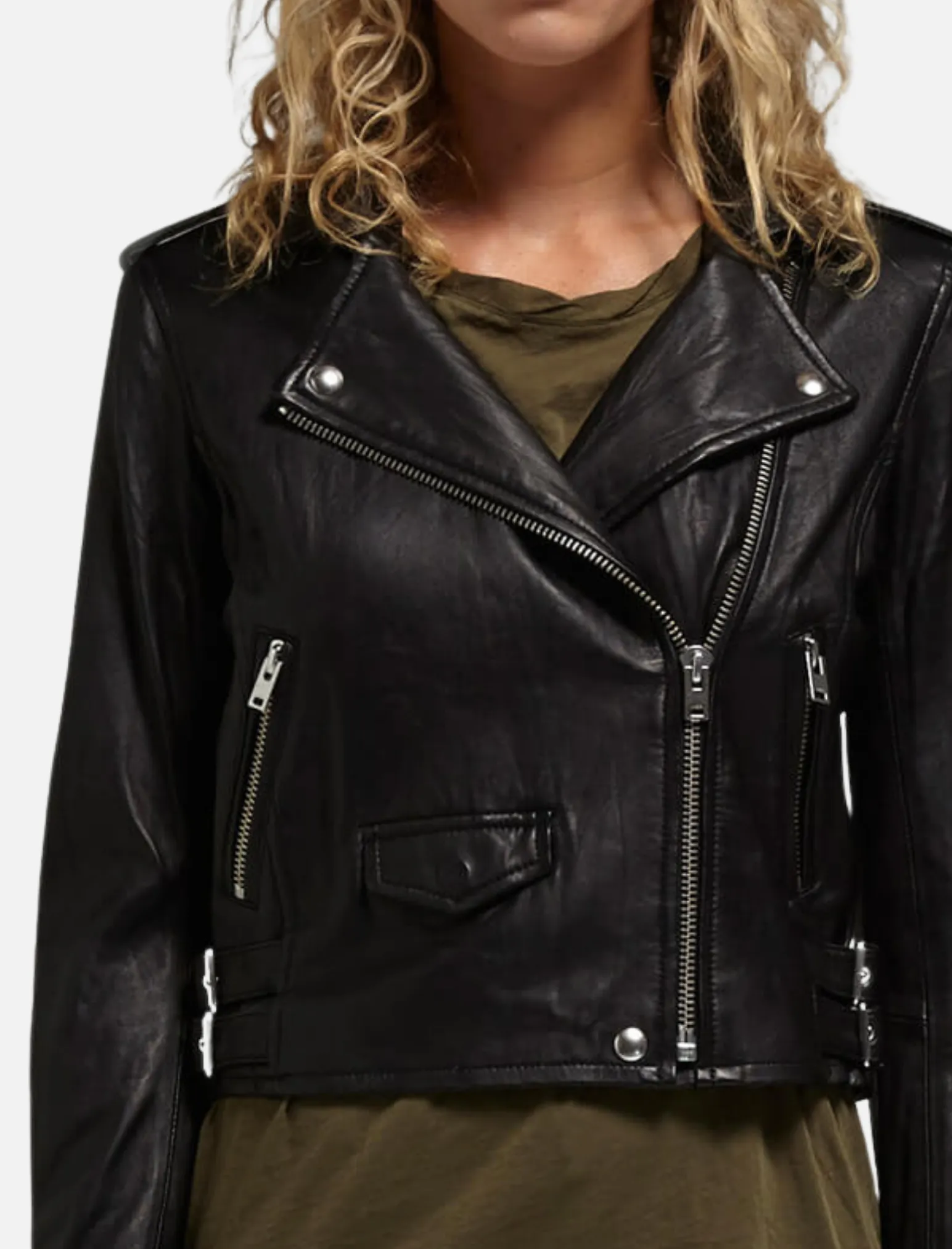 Ashville Leather Moto Jacket