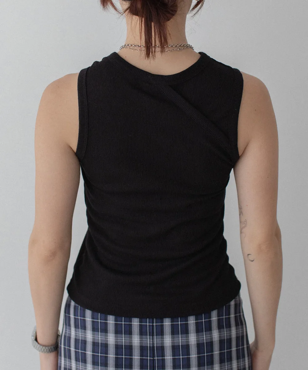 asymmentry tank top