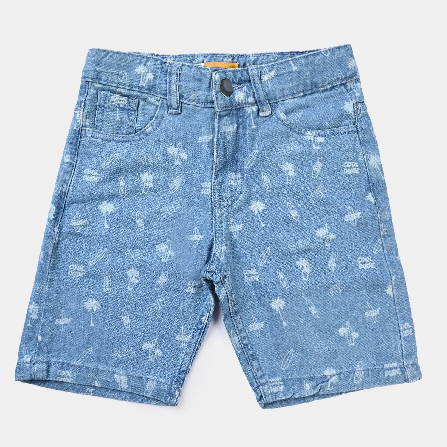 Boys Denim rigid Short Surf | LIGHT BLUE