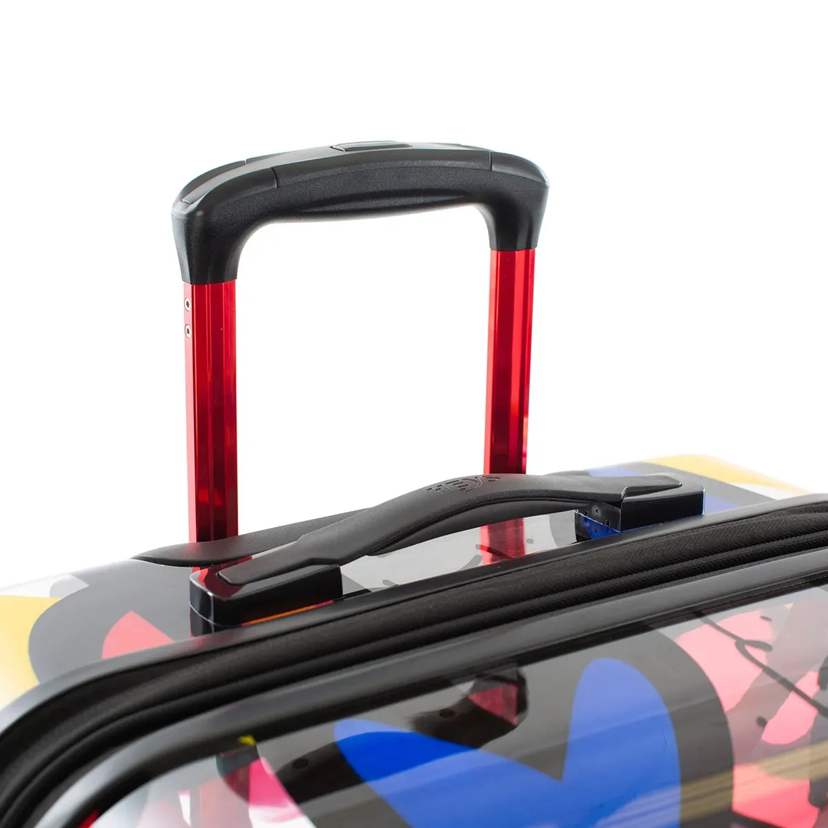 Britto A New Day TRANSPARENT 3pc Spinner Luggage Set