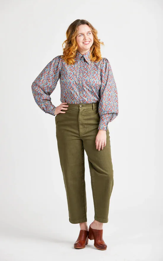 Cashmerette - Vernon Shirt - Sizes 0-16 & 12-32