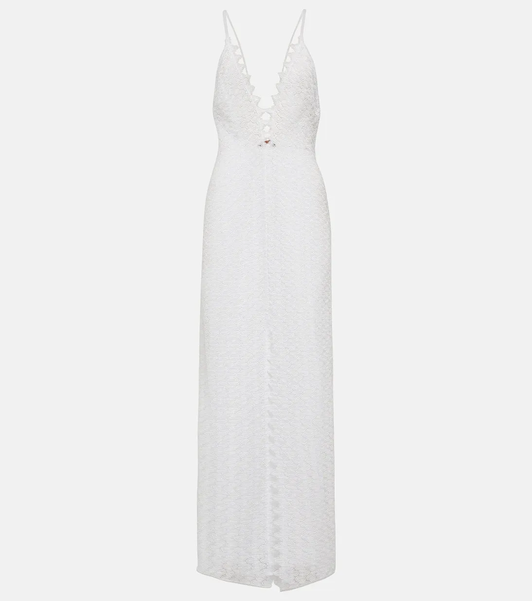 Crochet beach dress. Missoni Mare, white