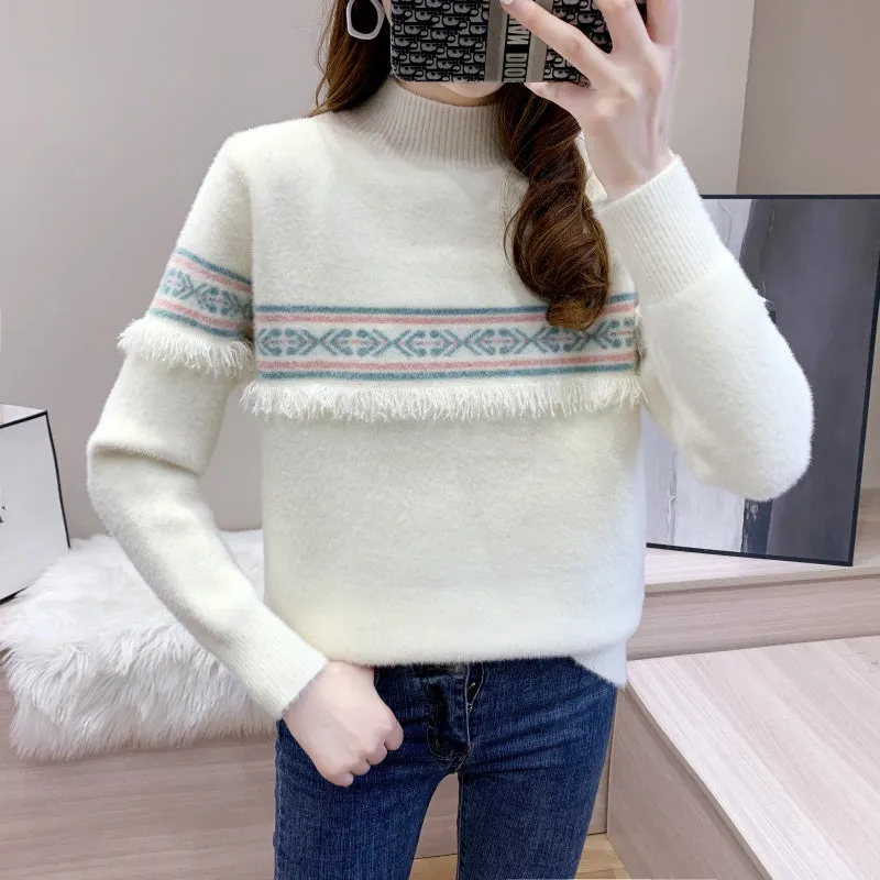 Cute tassel sweater   S589