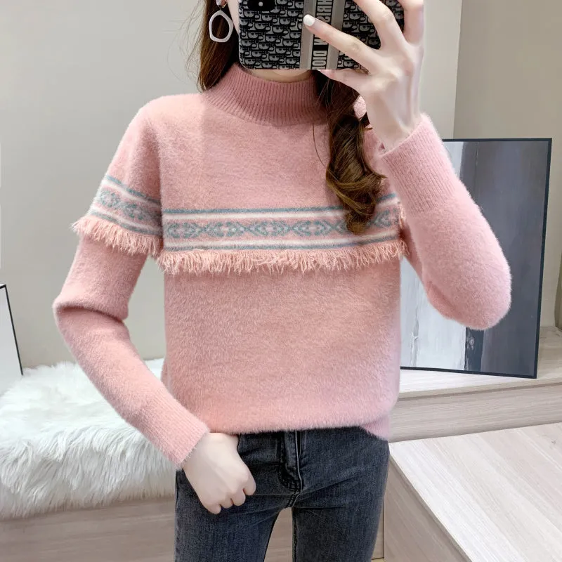 Cute tassel sweater   S589