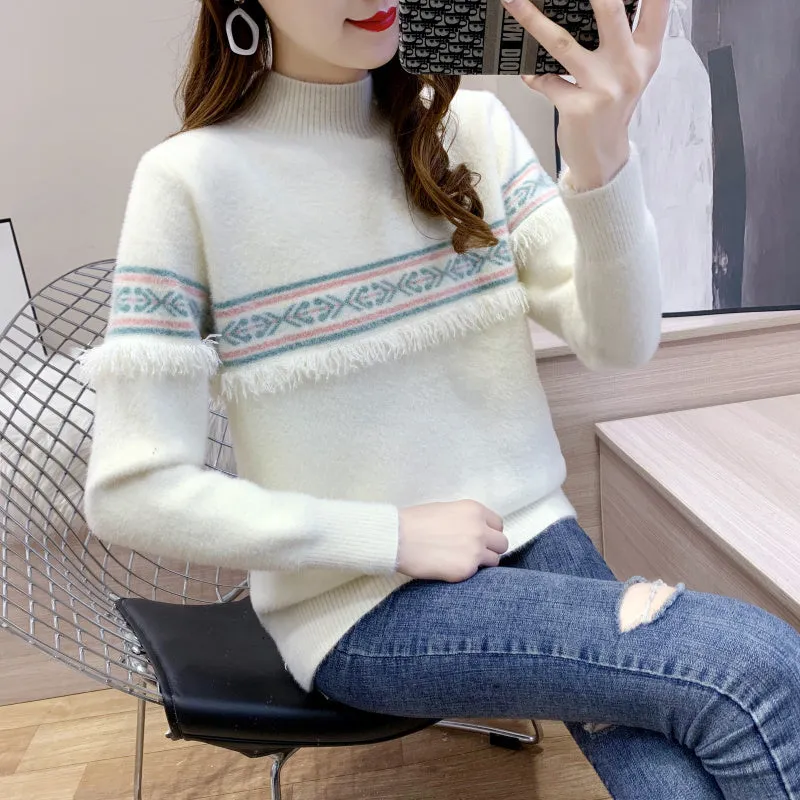 Cute tassel sweater   S589