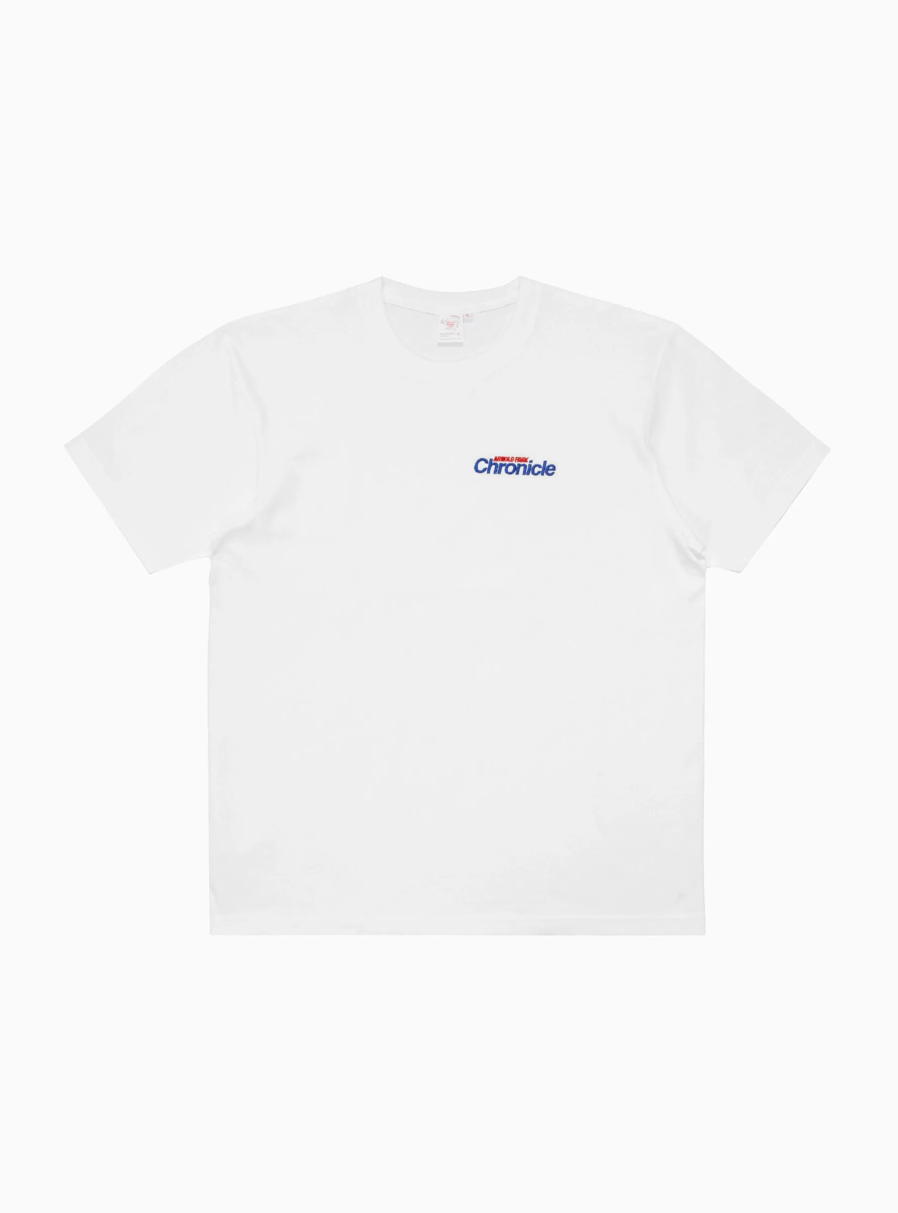 Embroidered Chronicle T-shirt White