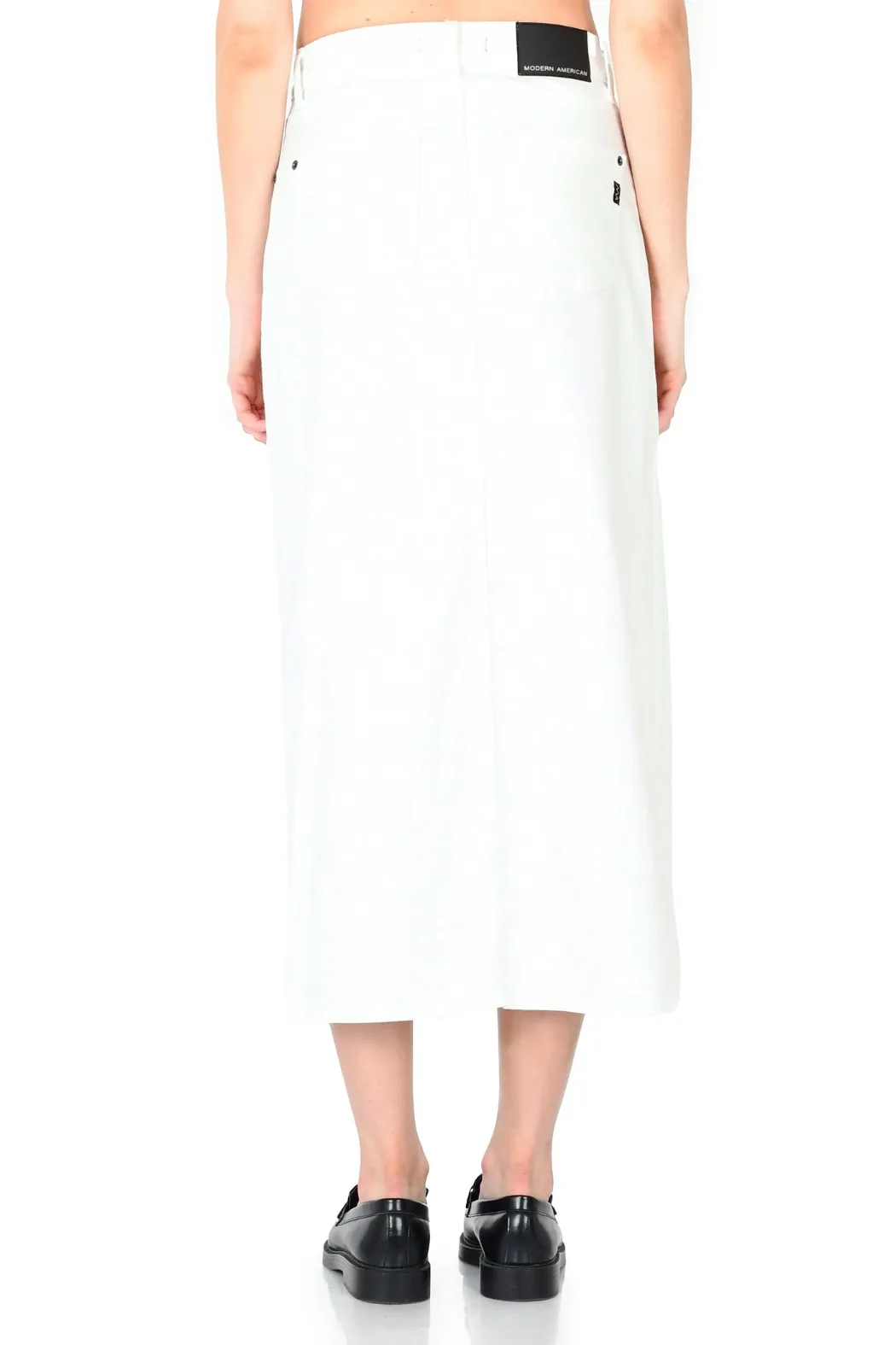 Fidelity Denim Maxine Skirt - White *Final Sale*