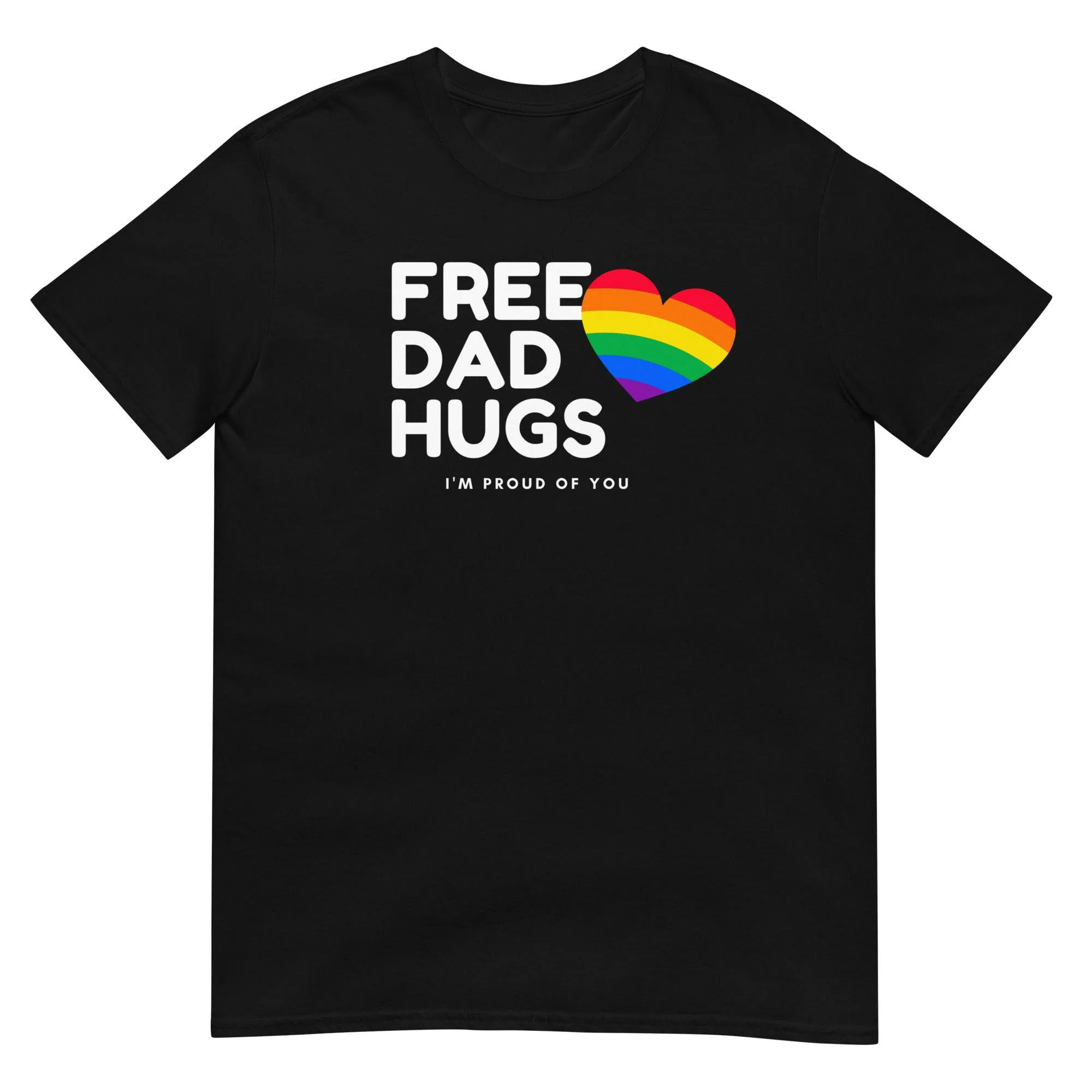 Free Dad Hugs Ally Pride T-Shirt