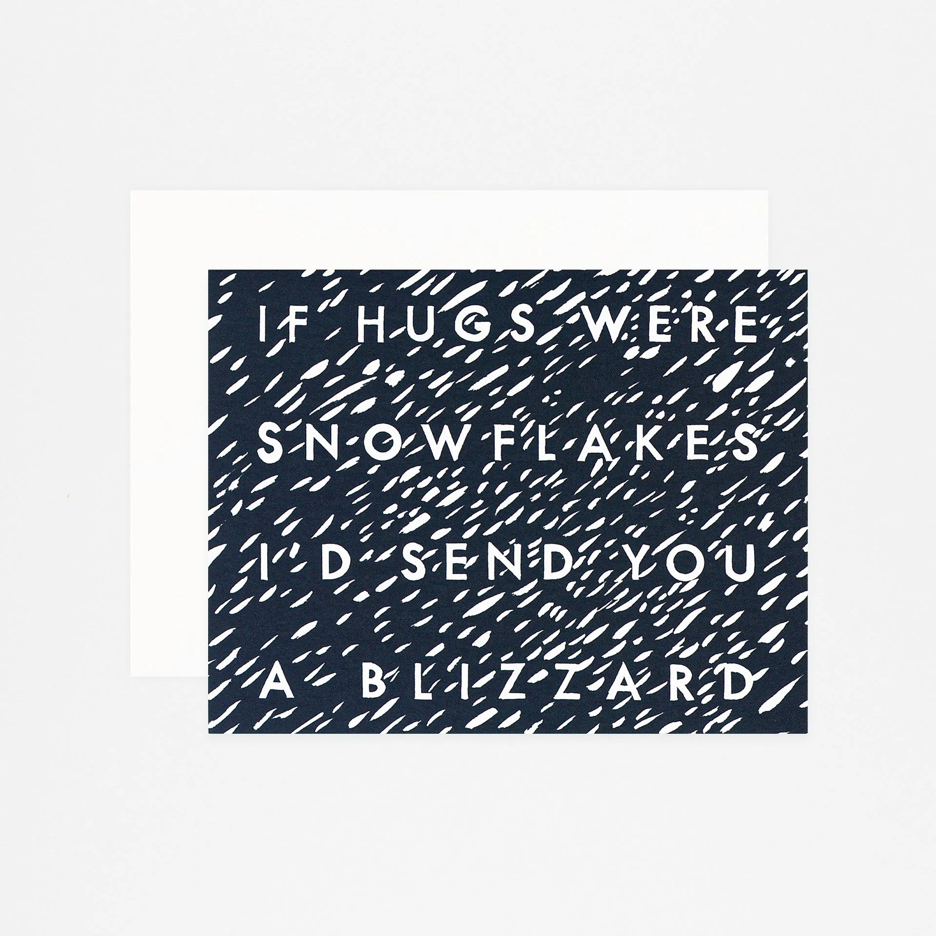 If Hugs Were Snowflakes Holiday Card