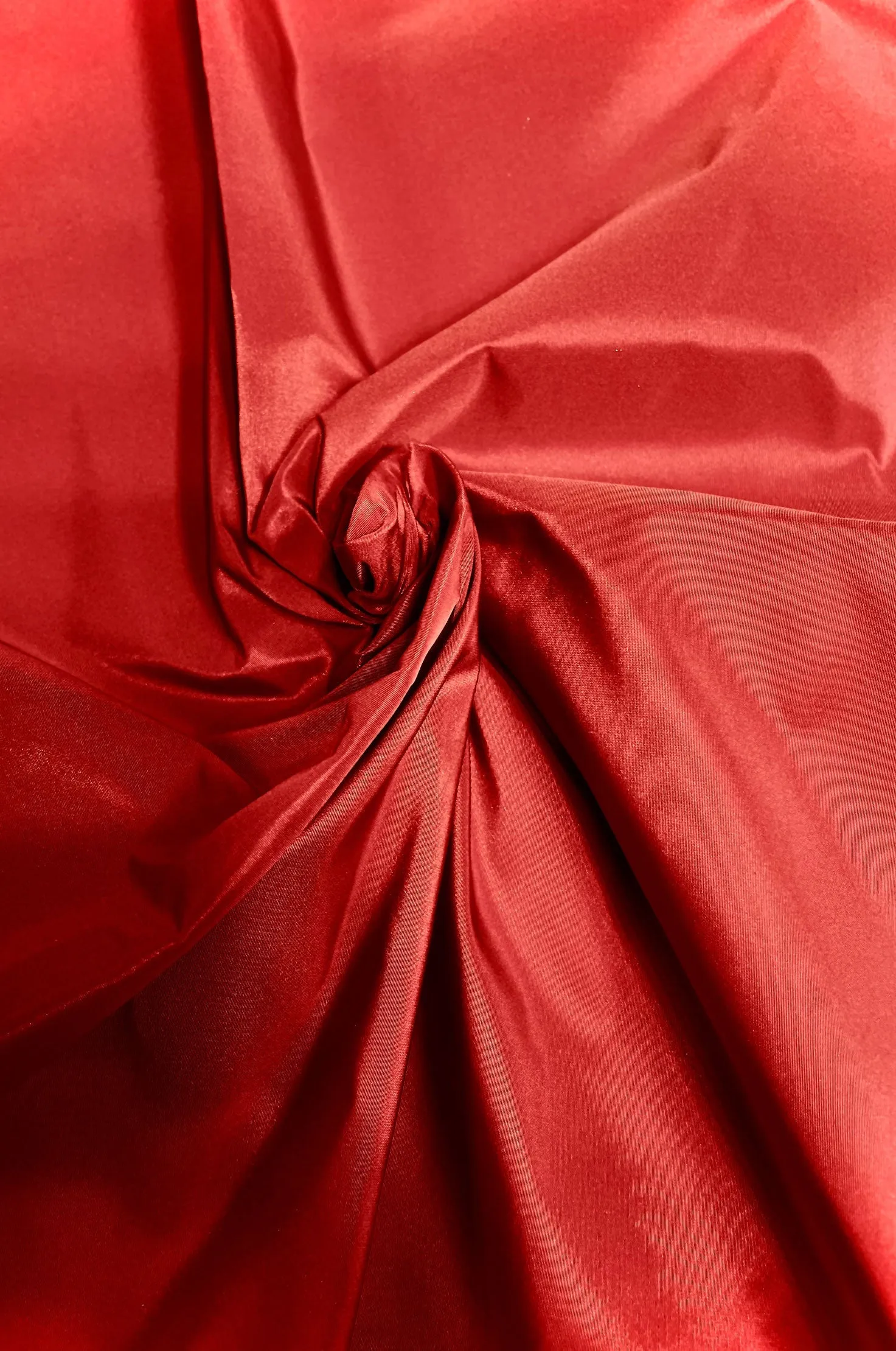 Italian Poly Taffeta Terracotta