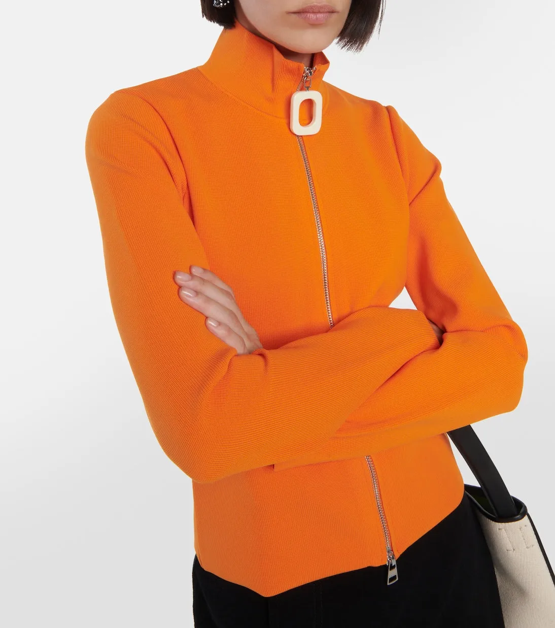 Jw Anderson knitted sweater, orange