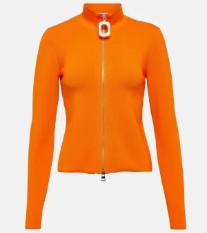 Jw Anderson knitted sweater, orange