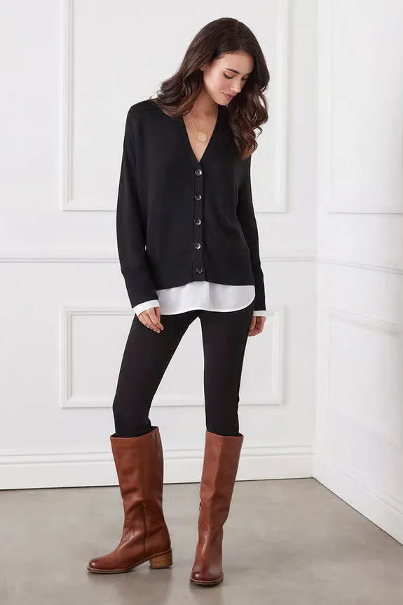 Karen Kane Layered Sweater Cardigan