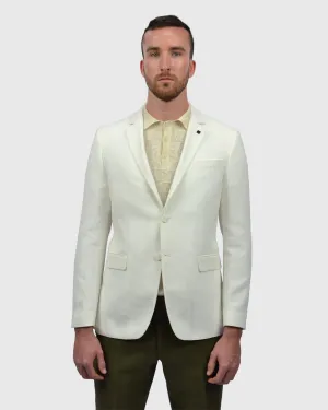 KARL LAGERFELD 155200 WHITE WAFFLE JACKET