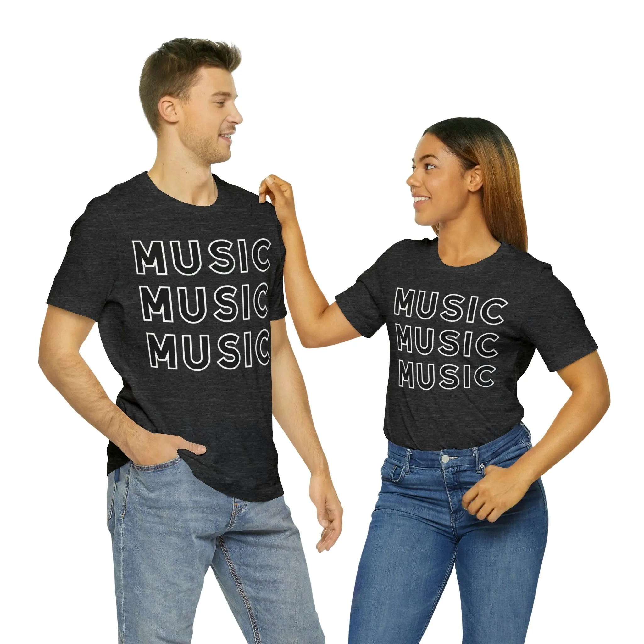 MUSIC Unisex Jersey Short Sleeve Tee