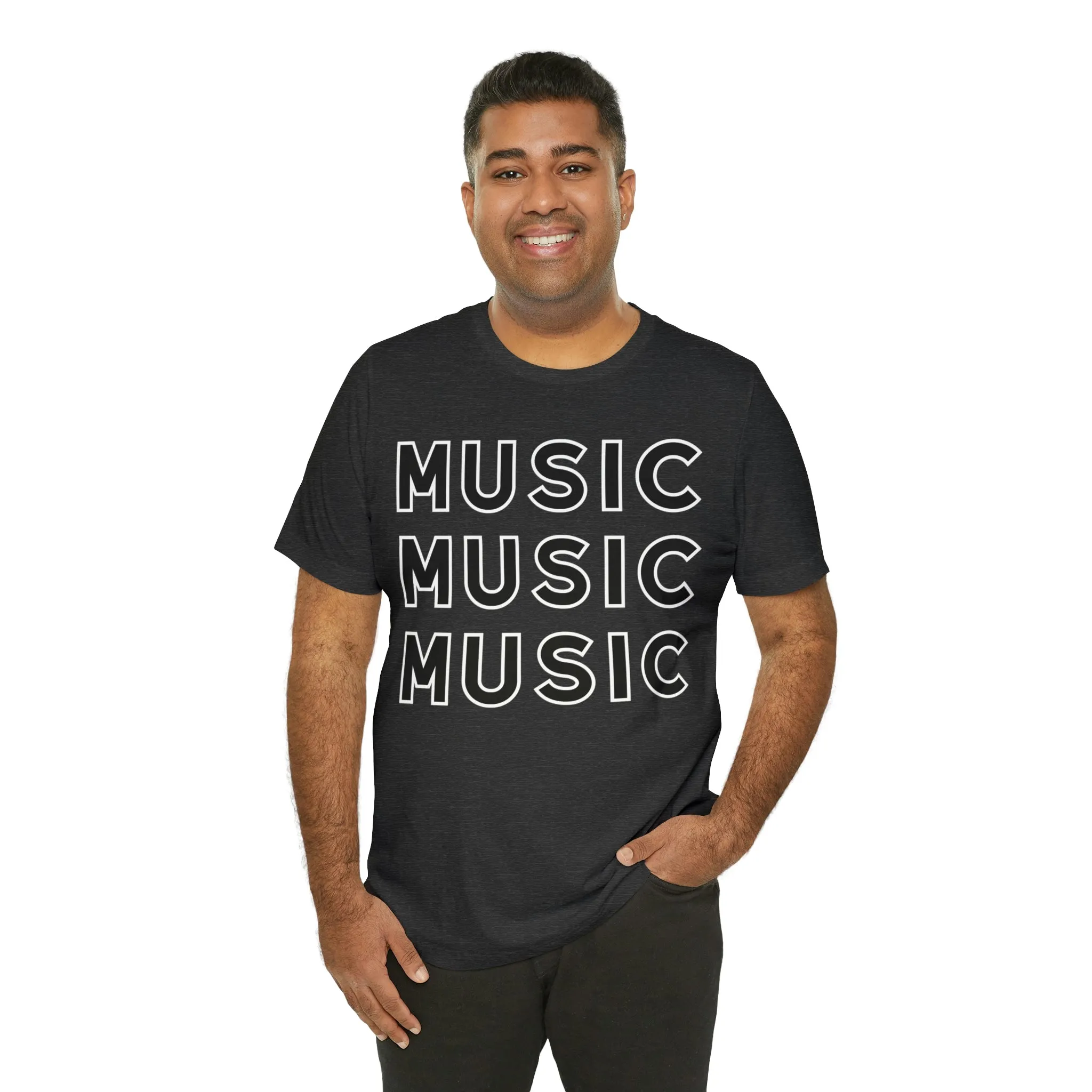 MUSIC Unisex Jersey Short Sleeve Tee