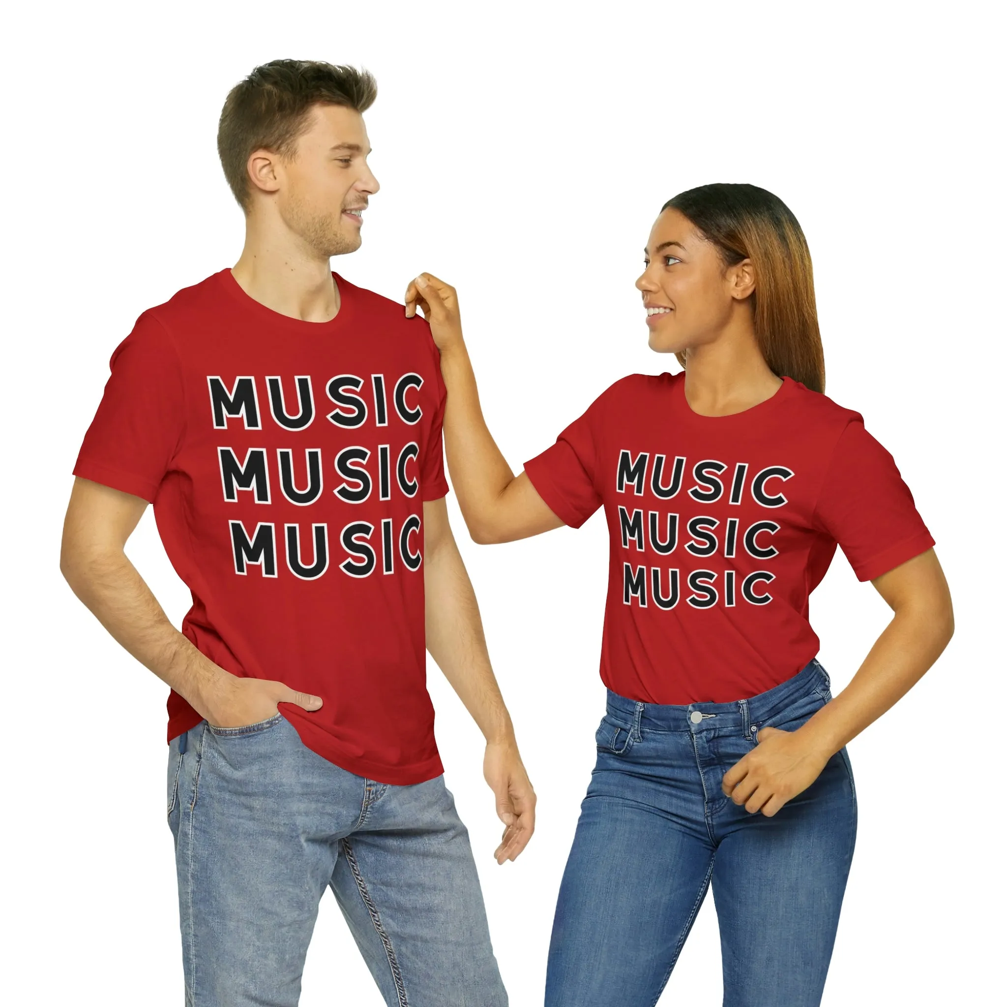 MUSIC Unisex Jersey Short Sleeve Tee