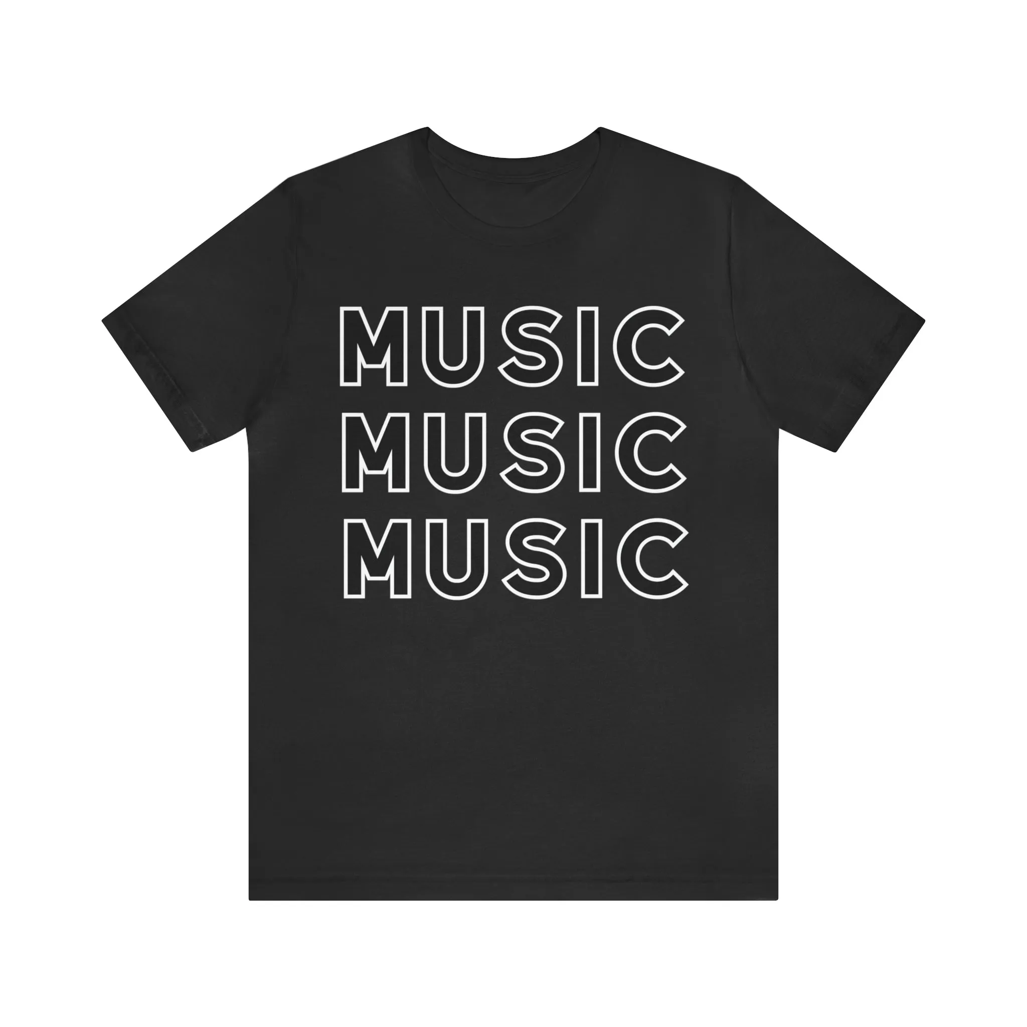 MUSIC Unisex Jersey Short Sleeve Tee