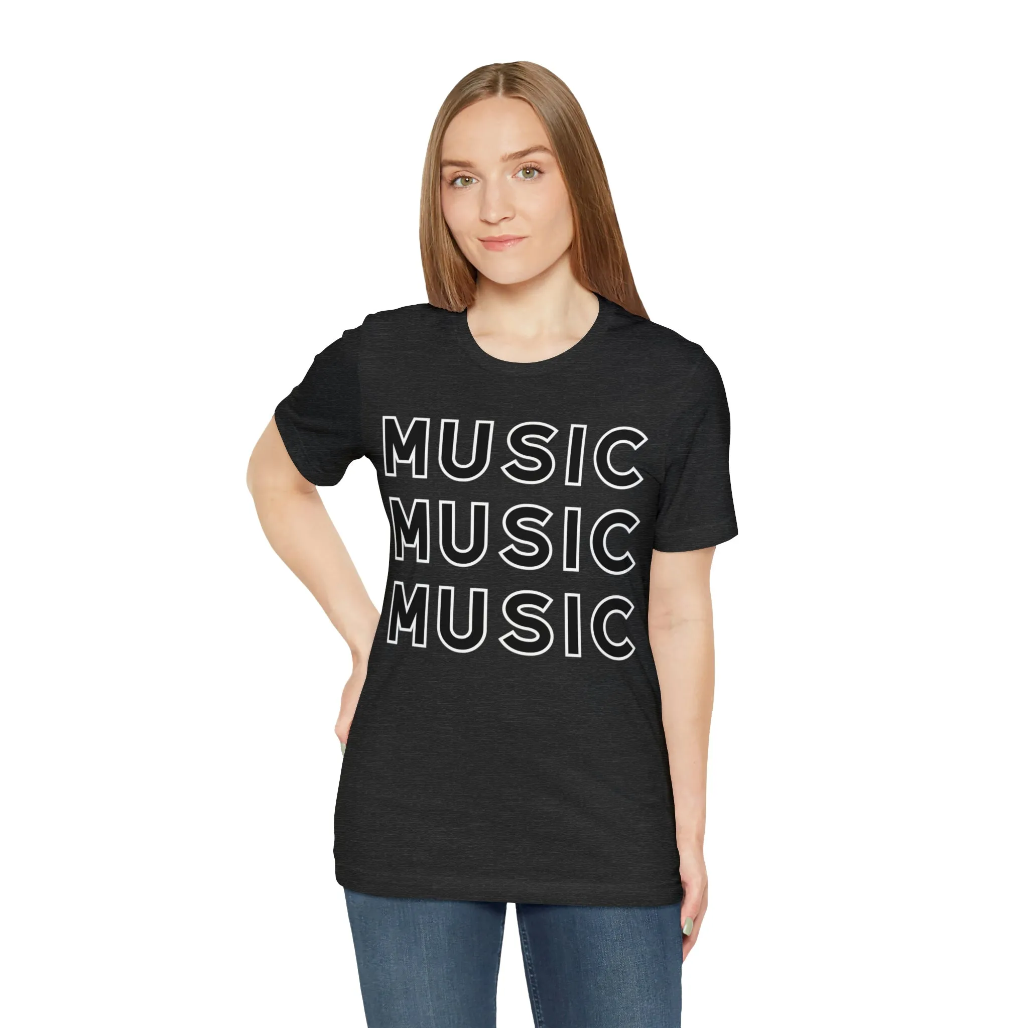 MUSIC Unisex Jersey Short Sleeve Tee