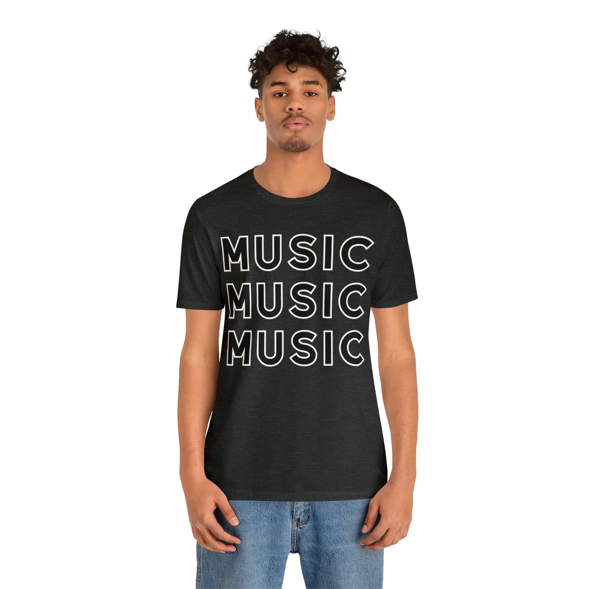 MUSIC Unisex Jersey Short Sleeve Tee