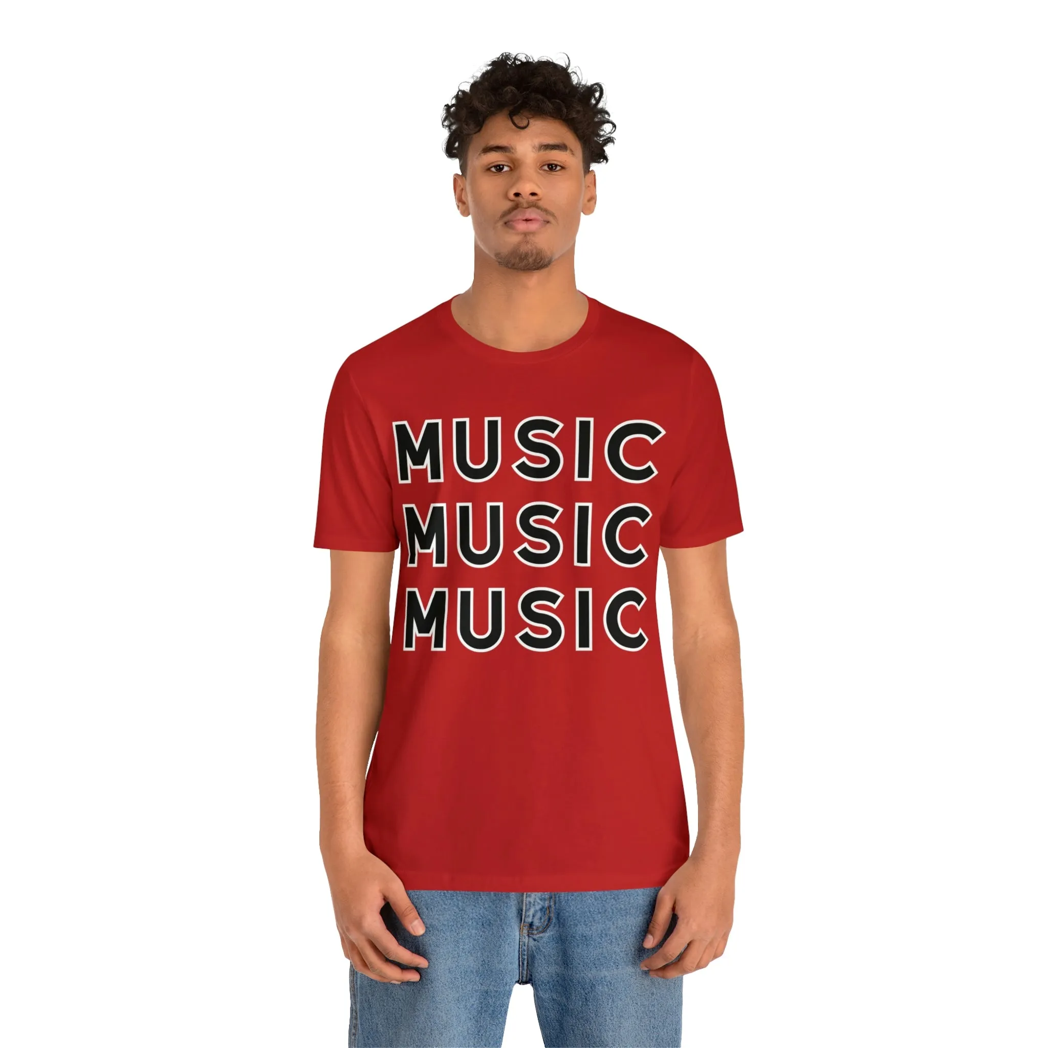 MUSIC Unisex Jersey Short Sleeve Tee