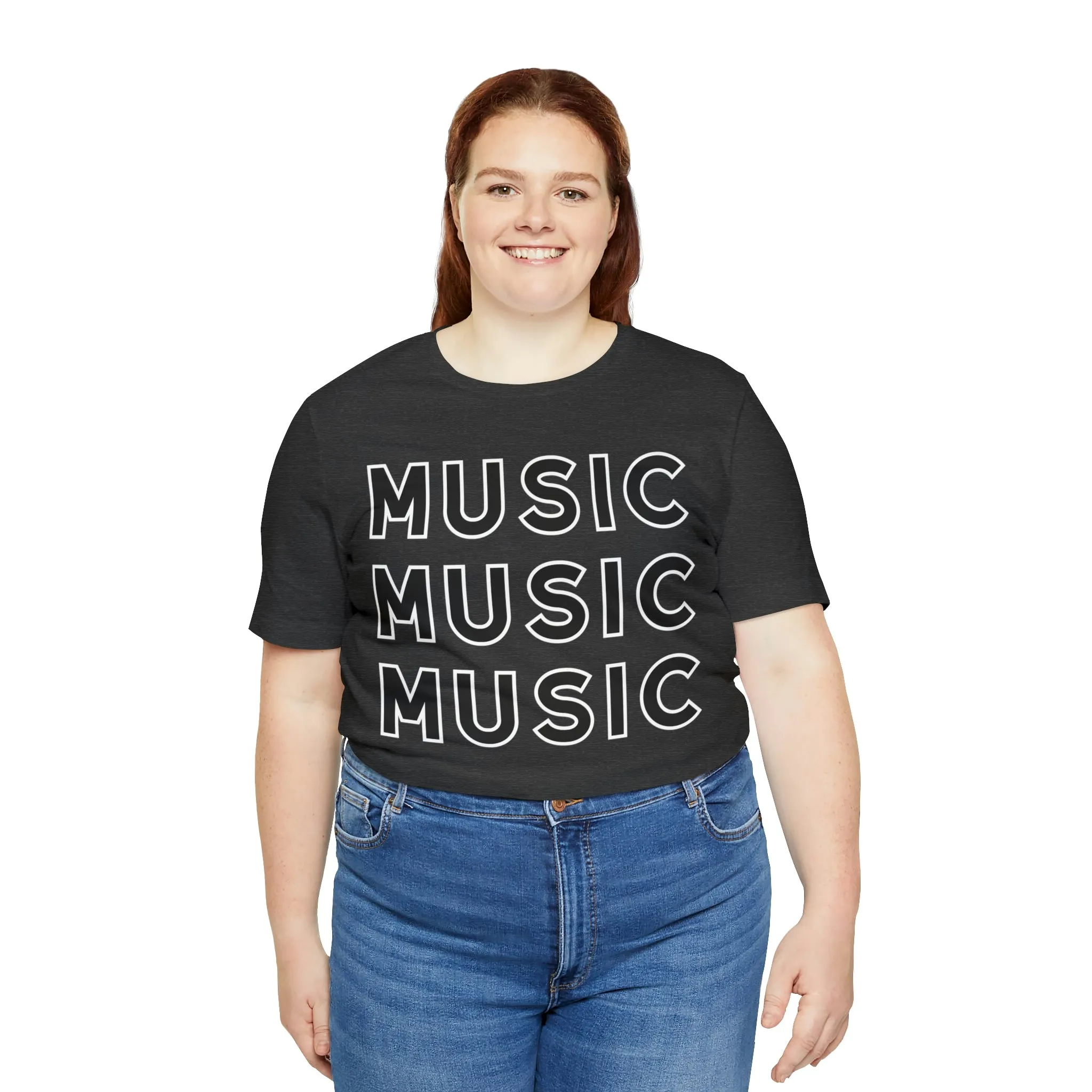 MUSIC Unisex Jersey Short Sleeve Tee