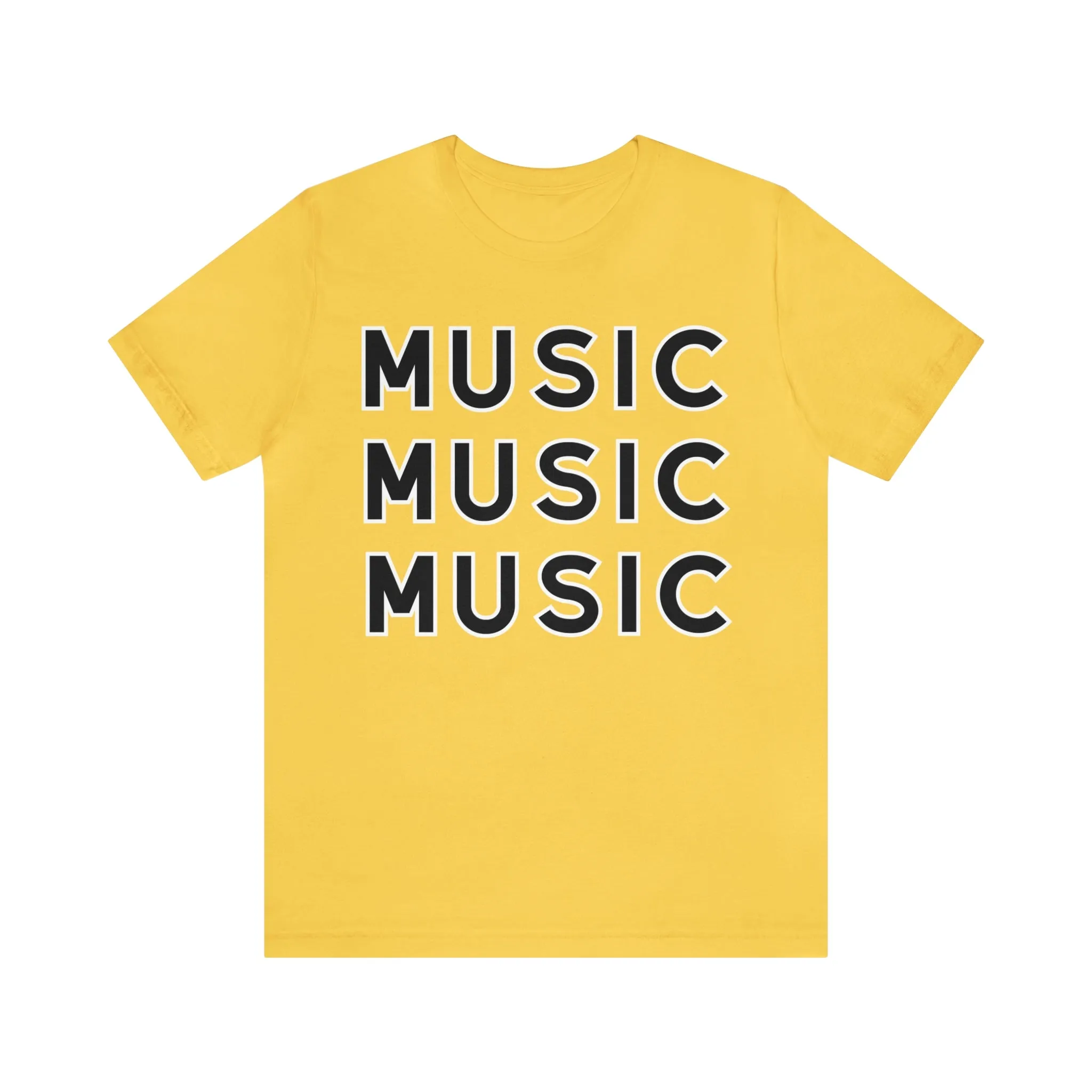 MUSIC Unisex Jersey Short Sleeve Tee