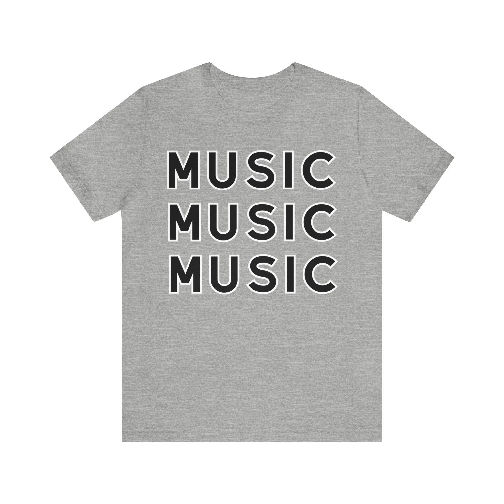 MUSIC Unisex Jersey Short Sleeve Tee