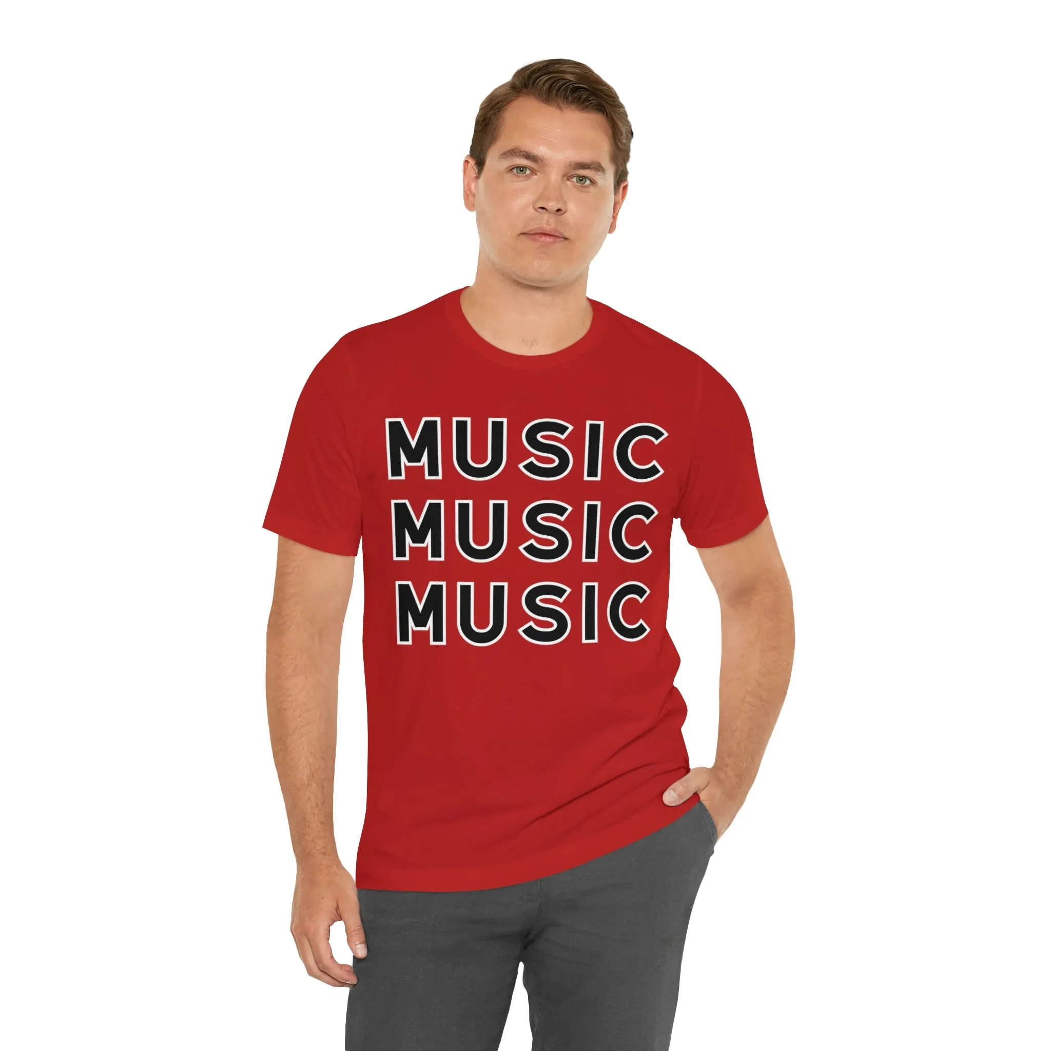 MUSIC Unisex Jersey Short Sleeve Tee