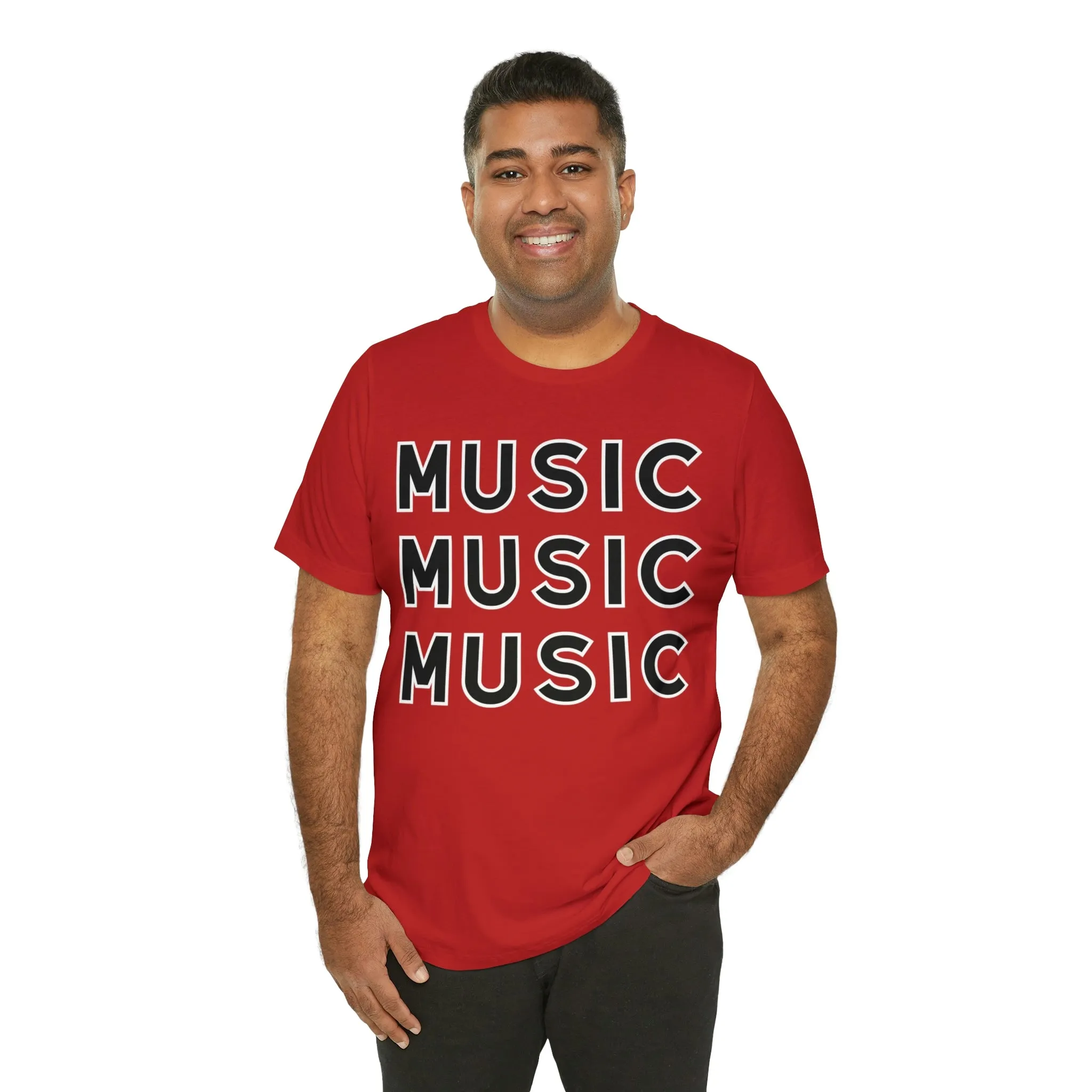 MUSIC Unisex Jersey Short Sleeve Tee