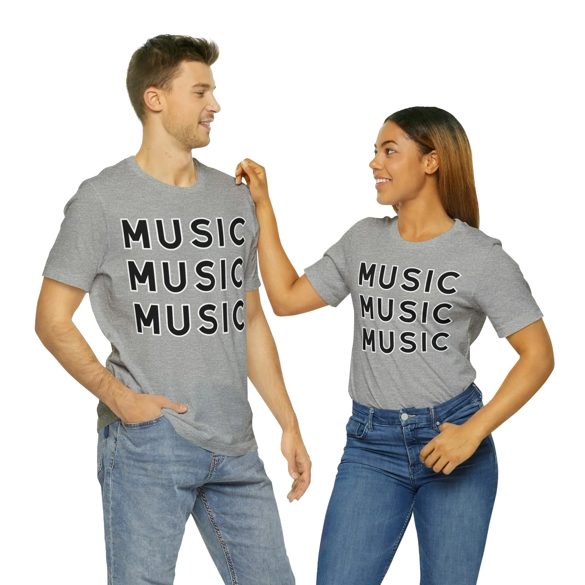 MUSIC Unisex Jersey Short Sleeve Tee