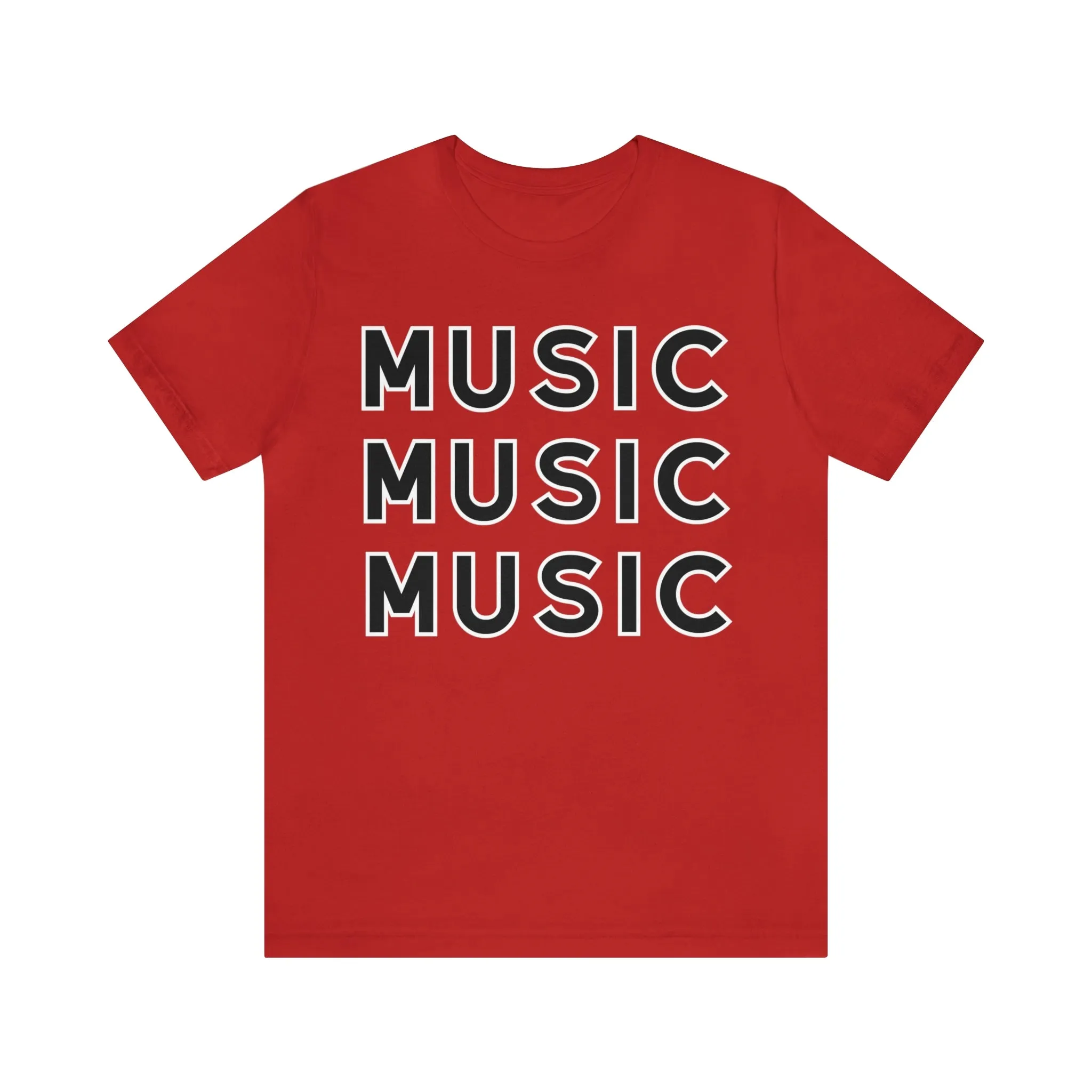 MUSIC Unisex Jersey Short Sleeve Tee