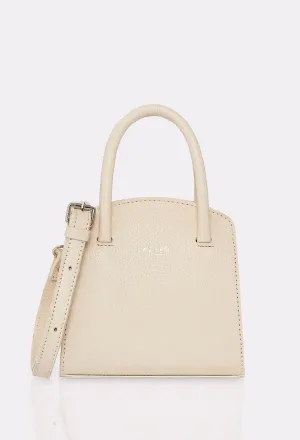 Off White Leather Mini Bag Margot