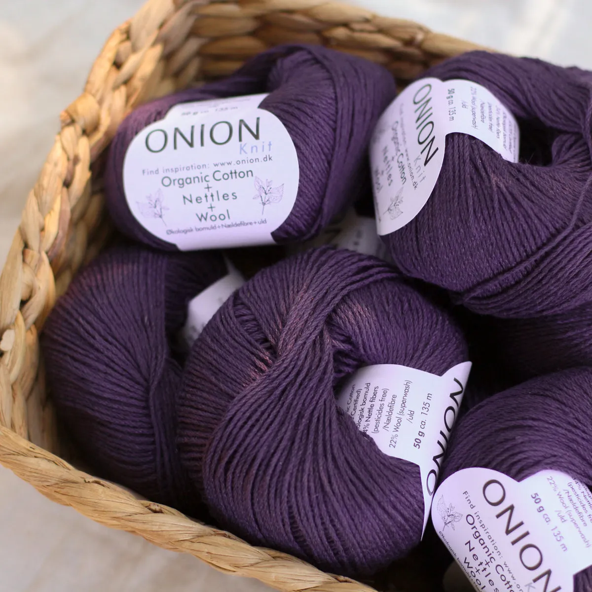 Organic Cotton   Nettles   Wool | 8ply DK