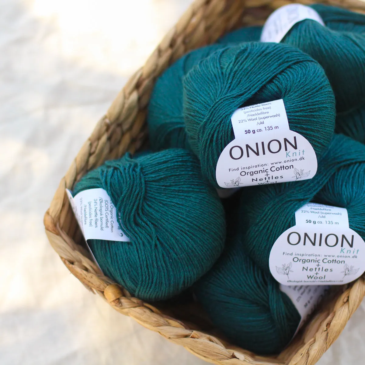 Organic Cotton   Nettles   Wool | 8ply DK