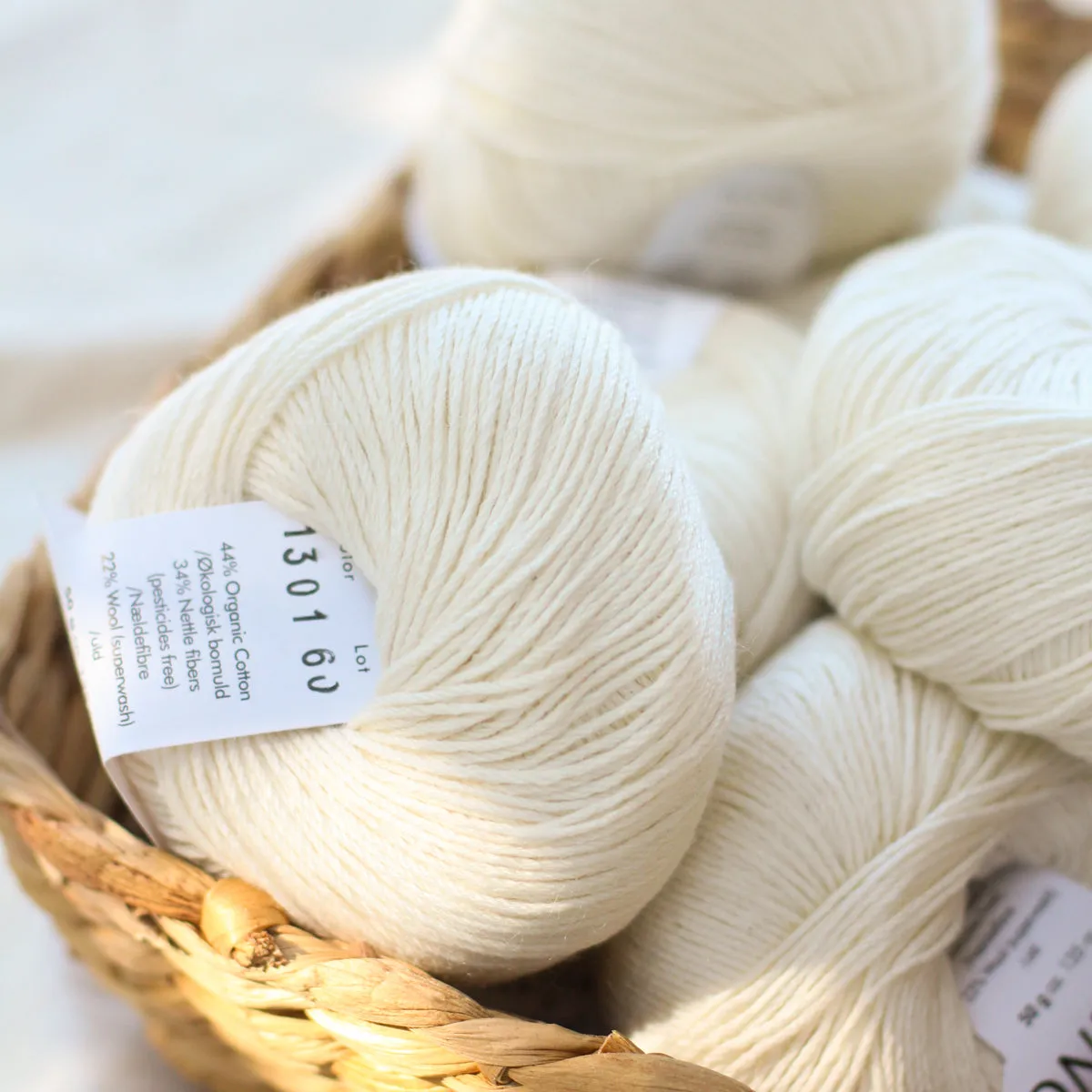 Organic Cotton   Nettles   Wool | 8ply DK