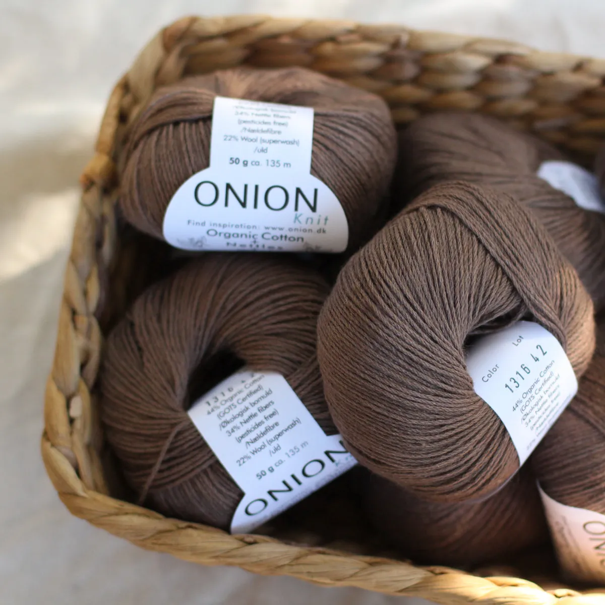 Organic Cotton   Nettles   Wool | 8ply DK