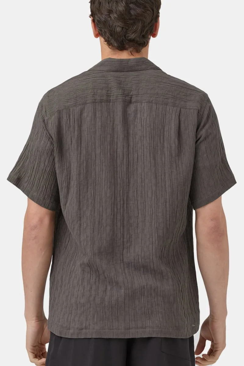 Portuguese Flannel Nori Shirt (Dark Grey)