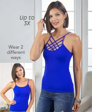 Sets of 3 Spider Cage Cami Tank Tops