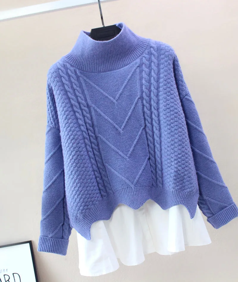 Stylish Two-piece Sweater      S4376