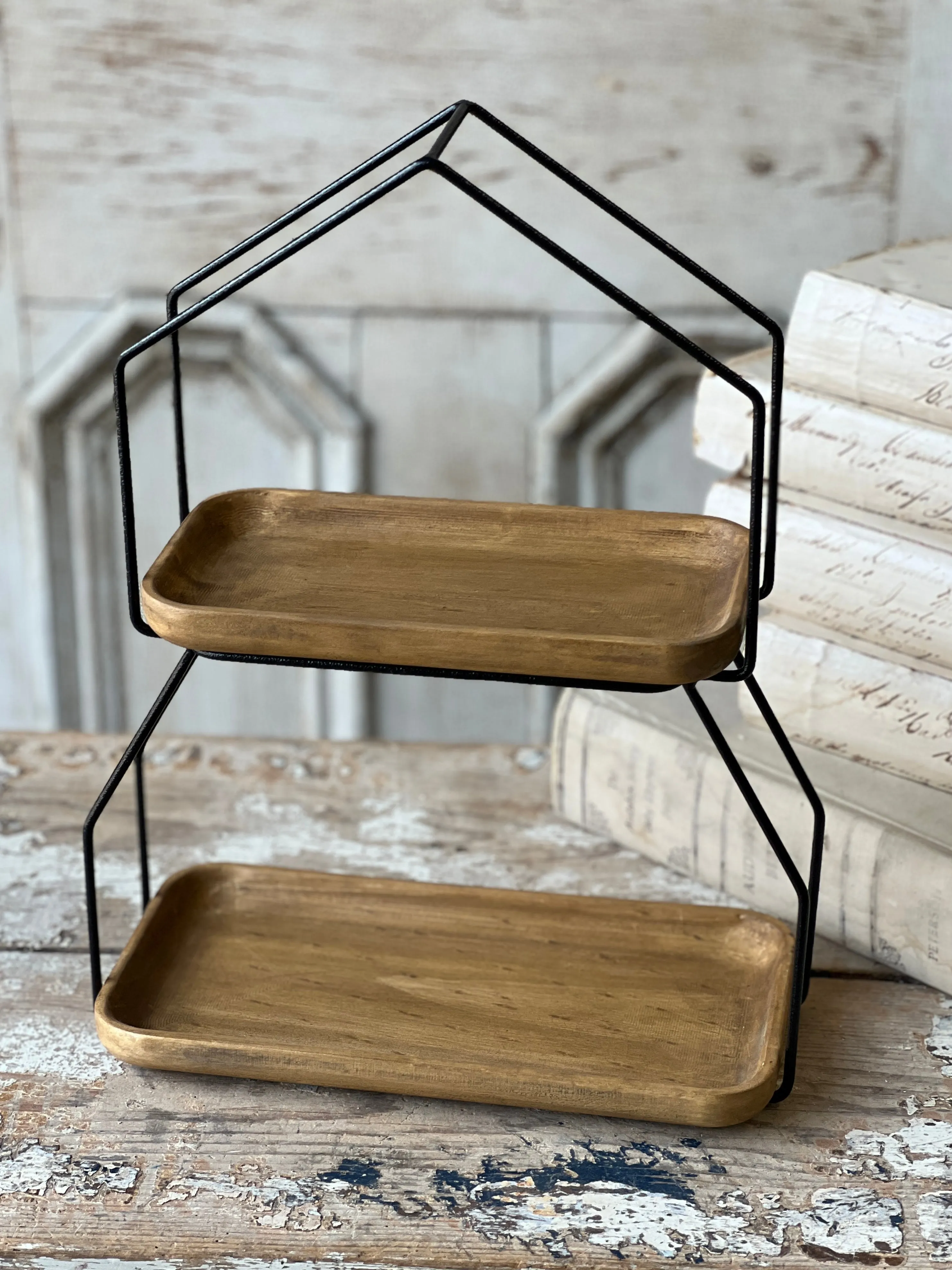 Sullivan Tiered Holder | 16.5" | NOT CURRENTLY IN STOCK-New For Spring 2025!