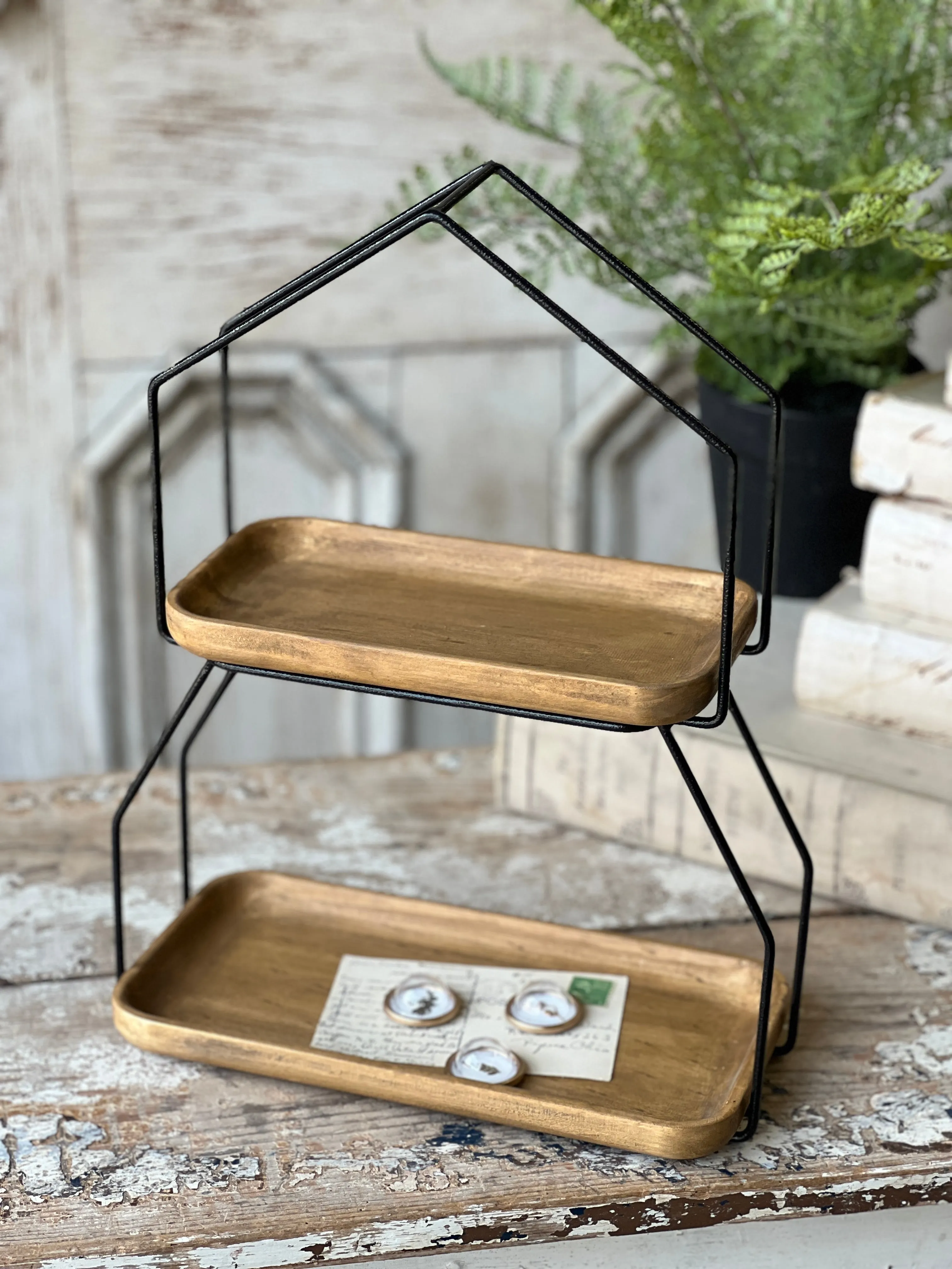 Sullivan Tiered Holder | 16.5" | NOT CURRENTLY IN STOCK-New For Spring 2025!