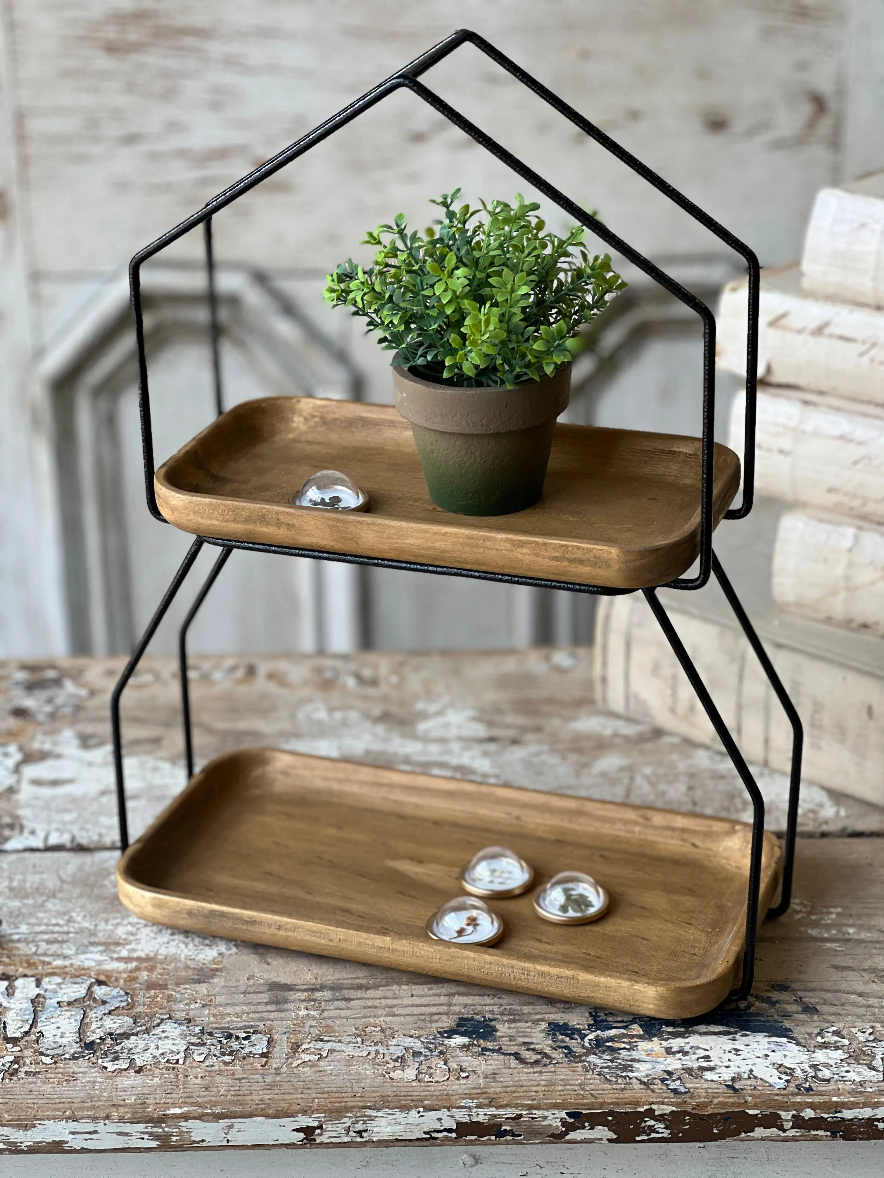 Sullivan Tiered Holder | 16.5" | NOT CURRENTLY IN STOCK-New For Spring 2025!